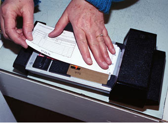 mechanický imprinter