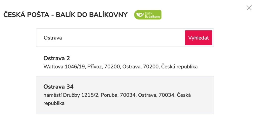 Balikobot a Inspishop