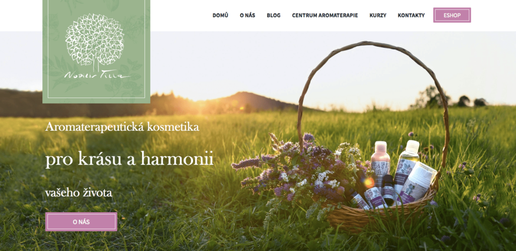 Nobilis Thilia a domovská stránka od Inspirum Technologies